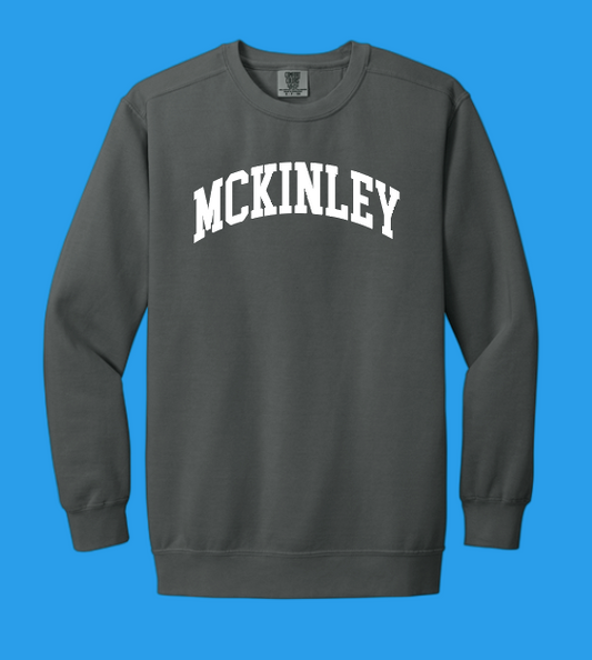 McKinley "Classic" Design Comfort Colors Crewneck Sweatshirt (pepper)