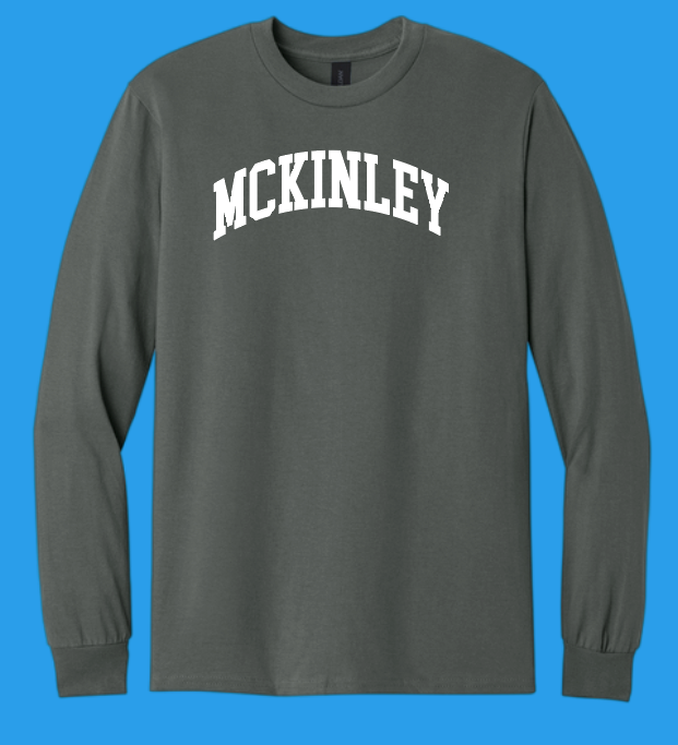 McKinley "Classic" Design Gildan L/S T-shirt (charcoal)