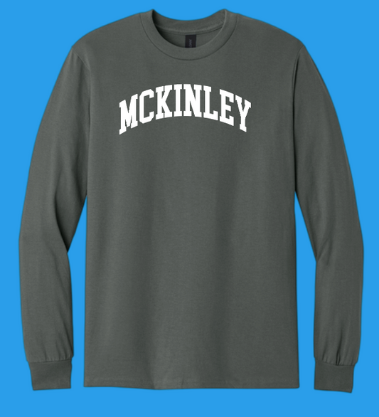 McKinley "Classic" Design Gildan L/S T-shirt (charcoal)