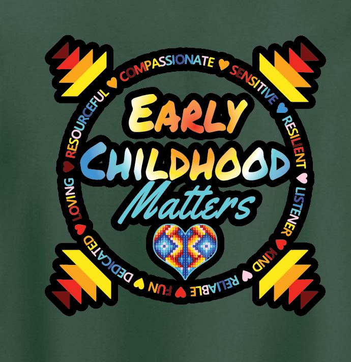 NIHSDA "Early Childhood" Design Hooded Sweatshirt (forest)