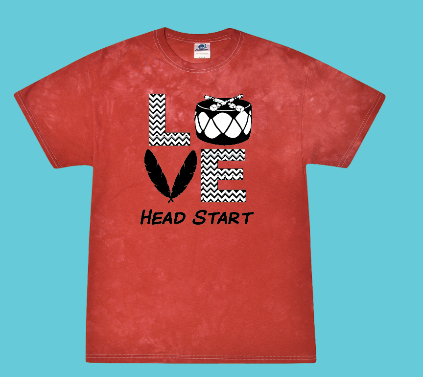 NIHSDA "LOVE" Design S/S Tie Dye T-shirt