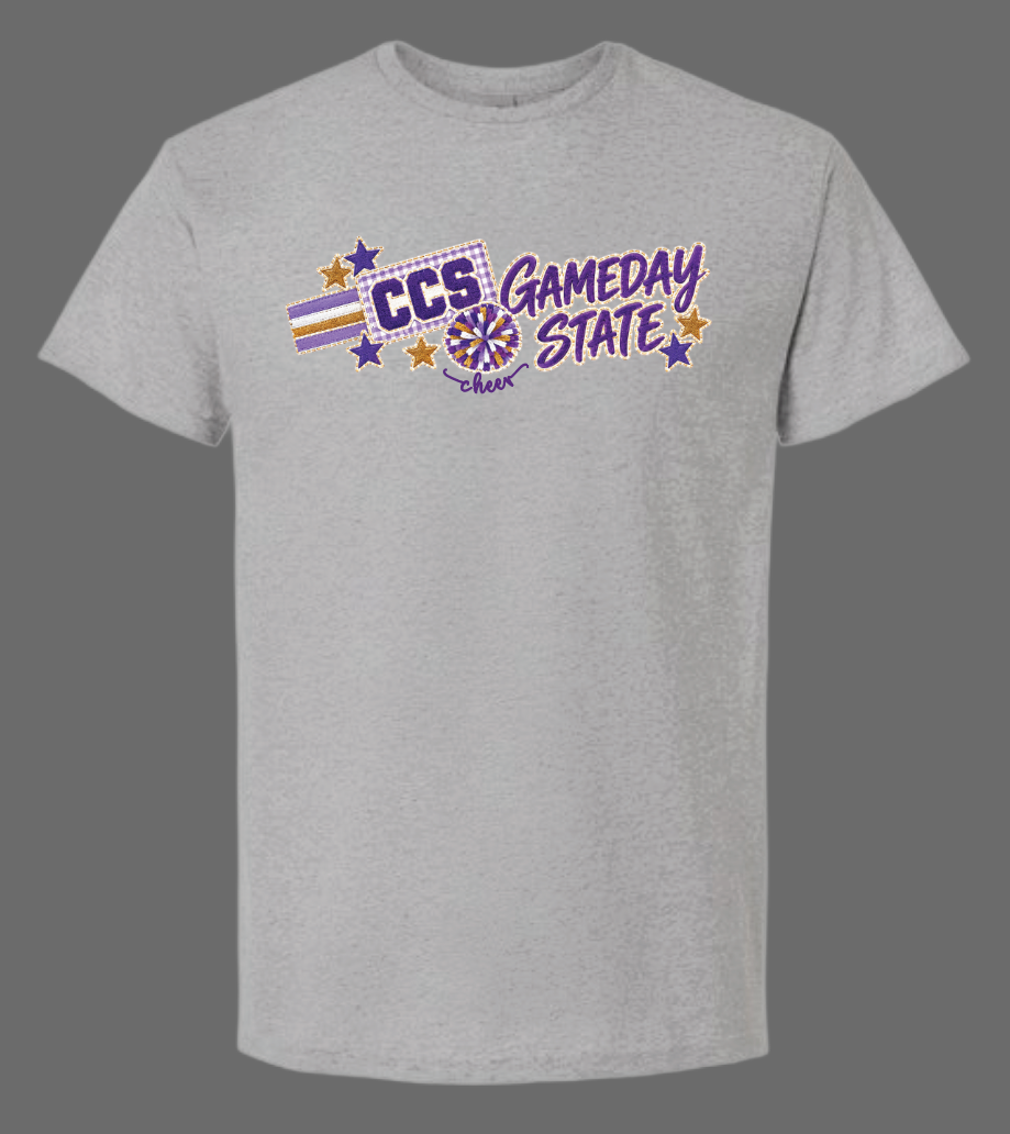 CCS Cheer Game Day S/S T-shirt
