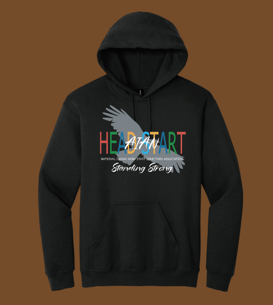 NIHSDA "Logo" Design Hooded Sweatshirt (black)