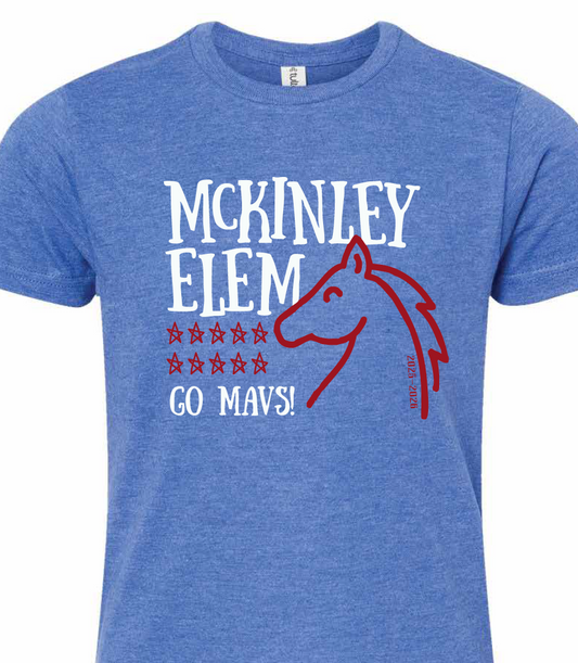 McKinley "Cute Horse" Design Tultex S/S t-shirt