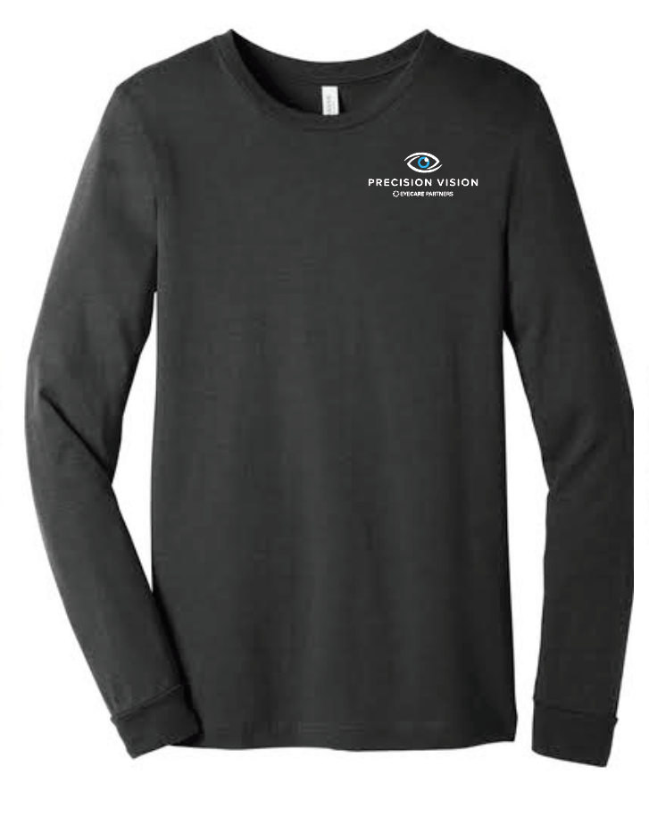 Precision Vision "Logo" Design L/S T-shirt (black heather)