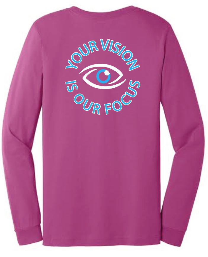 Precision Vision "Logo" Design L/S T-shirt (berry)
