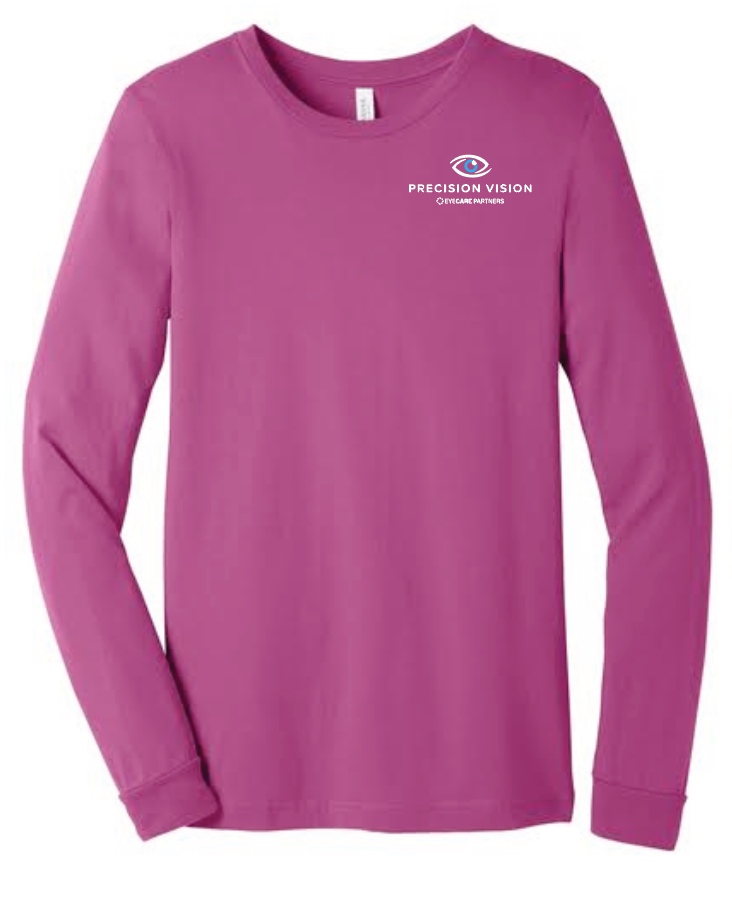 Precision Vision "Logo" Design L/S T-shirt (berry)