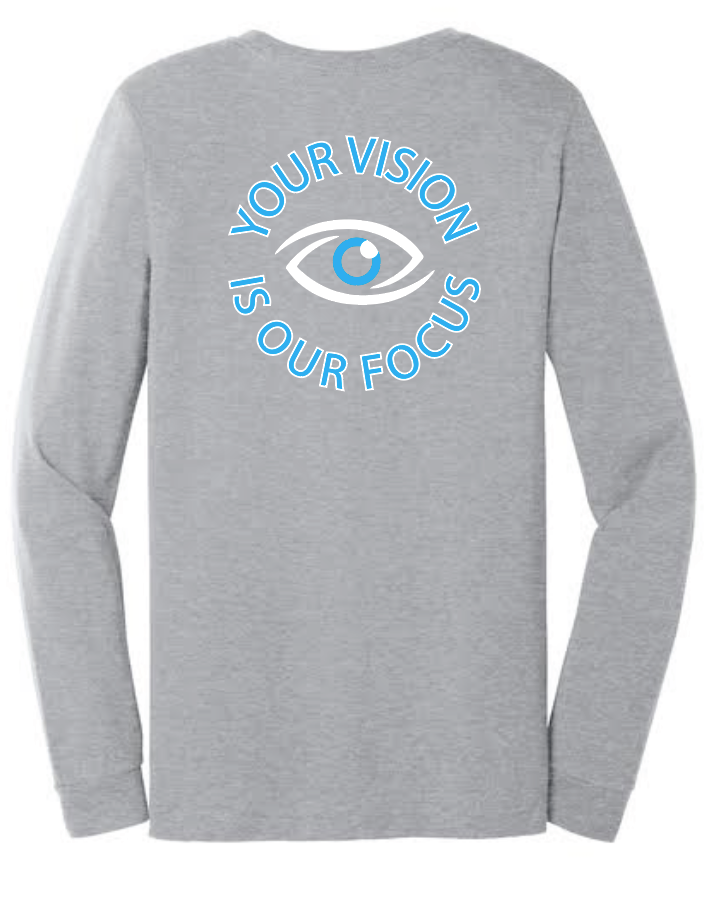 Precision Vision "Logo" Design L/S T-shirt (heather)