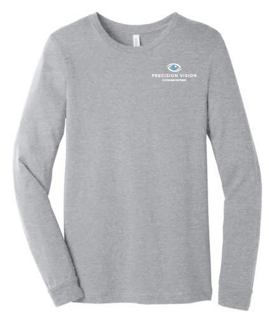 Precision Vision "Logo" Design L/S T-shirt (heather)