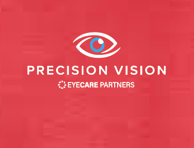 Precision Vision "Logo" Design 1/4 Zip Sweatshirt (red)