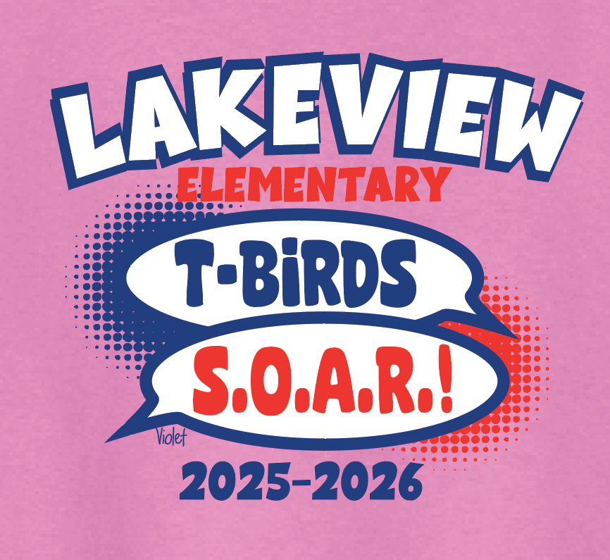 Lakeview "S.O.A.R." Design S/S T-shirt (pink)