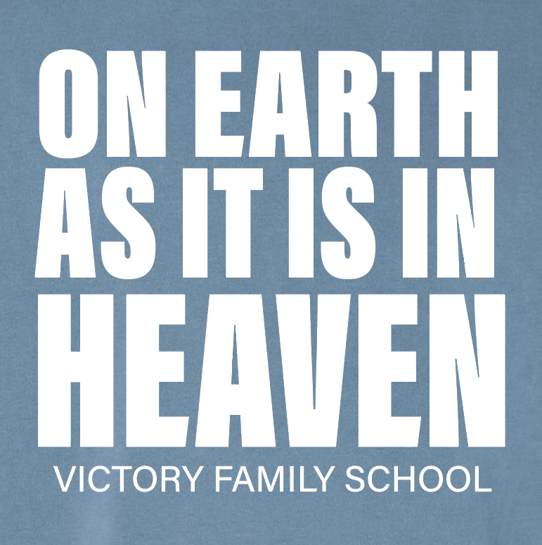 VFS "On Earth" Design Comfort Colors Crewneck Sweatshirt (denim)