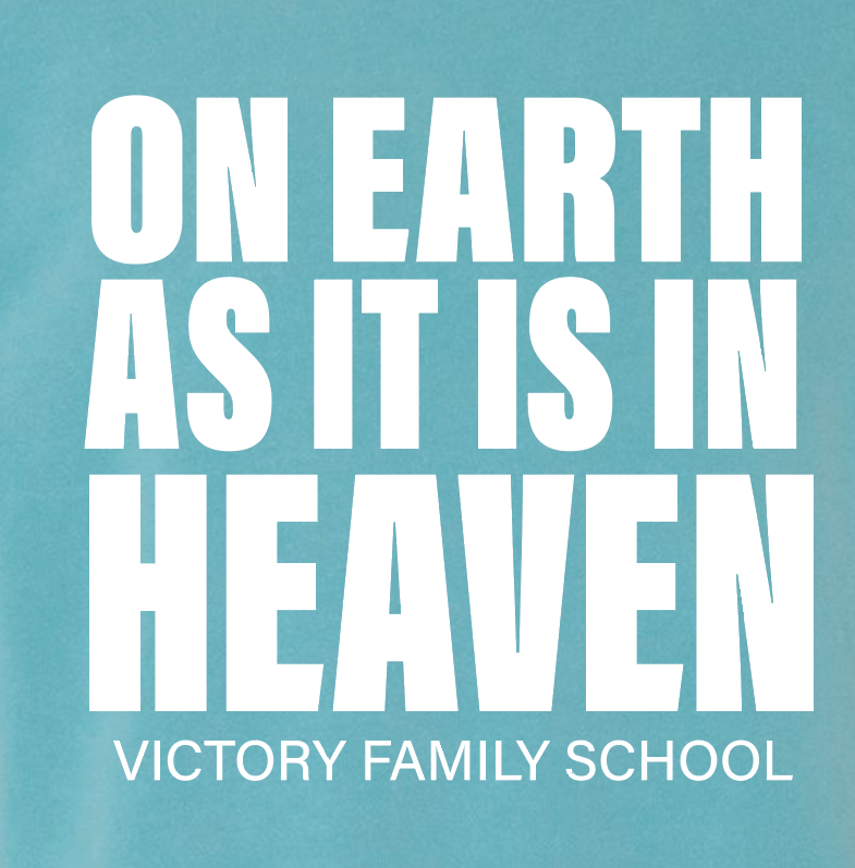 VFS "On Earth" Design Comfort Colors Crewneck Sweatshirt (seafoam)