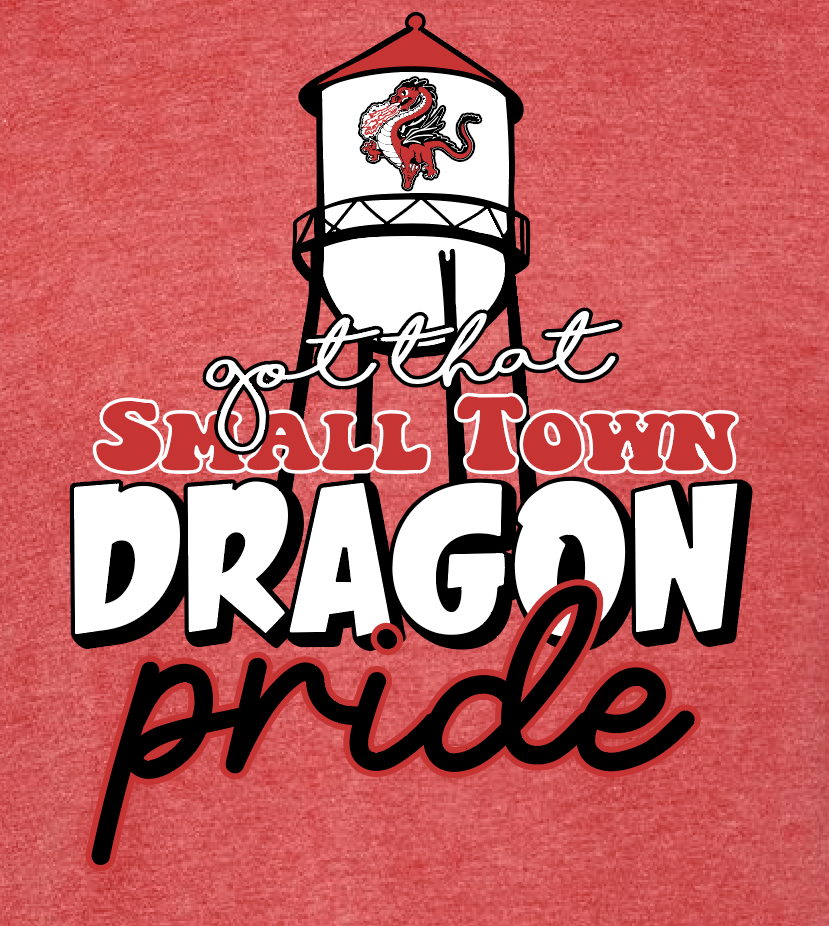 Purcell PTO "Small Town" Design Crewneck Sweatshirt