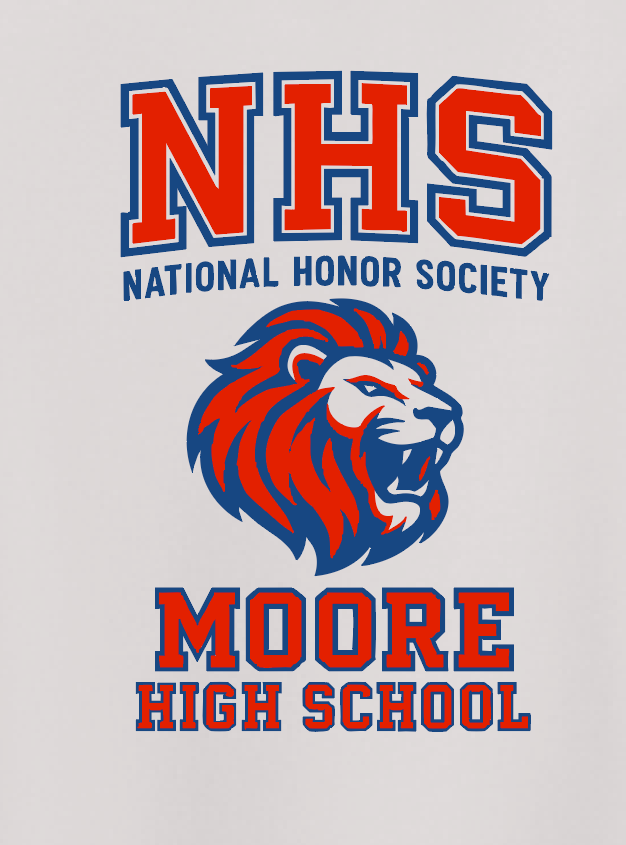 MHS National Honor Society "Lion" Design S/S T-shirt