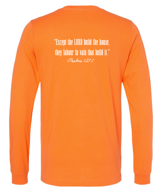 CCS PTSF "40 Years Simple" Design L/S T-shirt (orange)(adult)