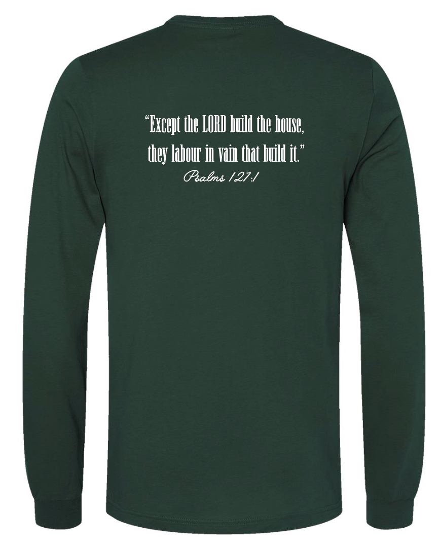 CCS PTSF "40 Years Simple" Design L/S T-shirt (forest)(adult)