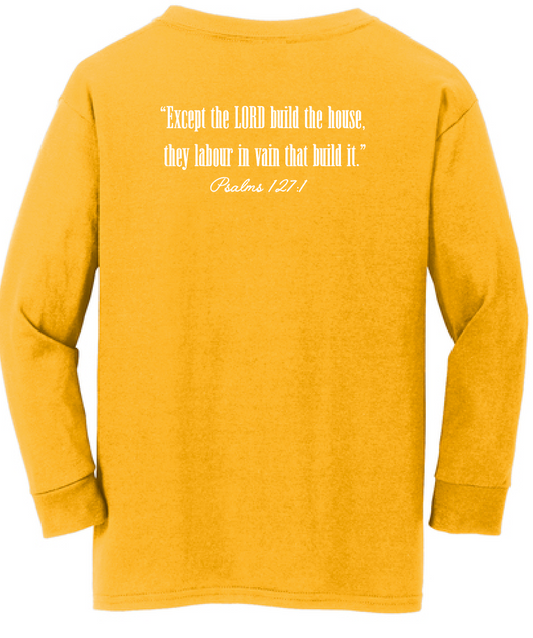 CCS PTSF "40 Years Simple" Design L/S T-shirt (gold)(youth)