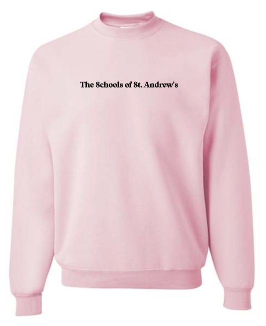St. Andrews "Psalm 23" Design Rabbit Skins Sweatshirt (pink)(toddler)