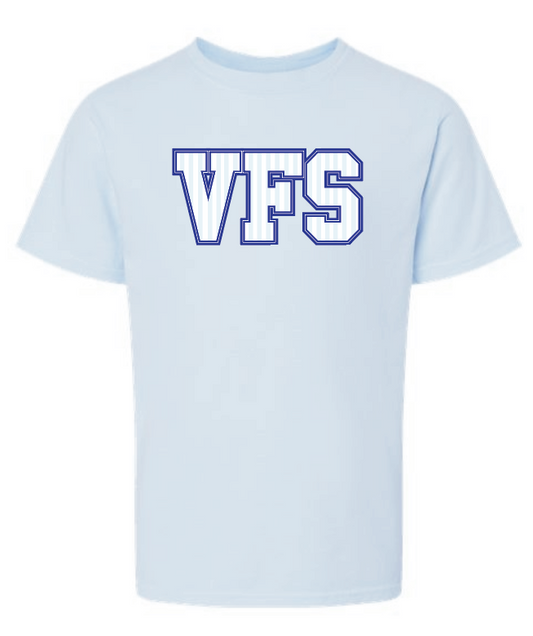 VFS "Pinstripes" Design Comfort Colors S/S T-shirt (chambray)