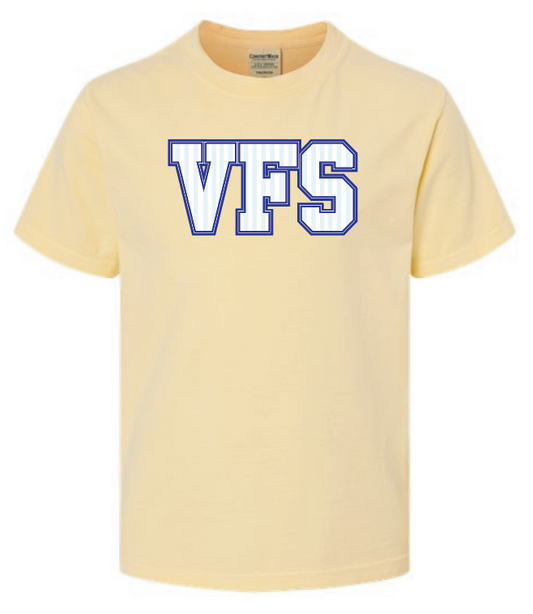 VFS "Pinstripes" Design Comfort Colors S/S T-shirt (butter)