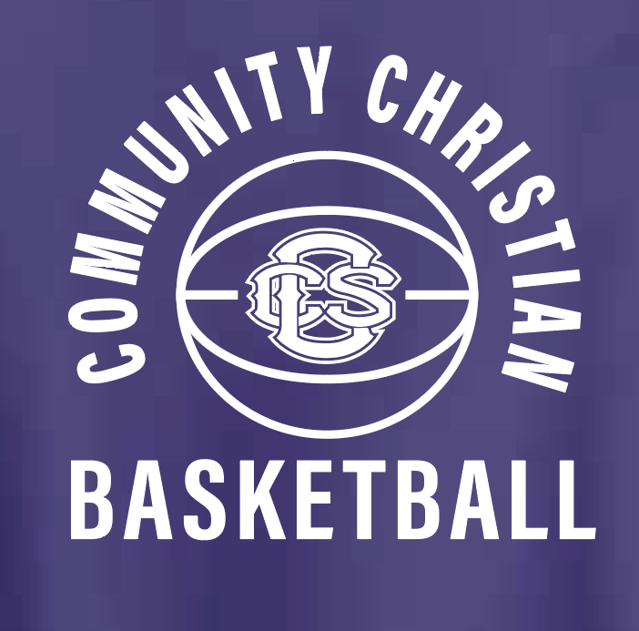 CCS Basketball "Basic Ball" Design Softstyle S/S T-shirt (purple)