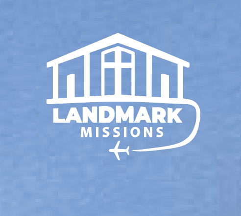 Landmark Missions "Go and Tell" Design L/S T-shirt (blue)