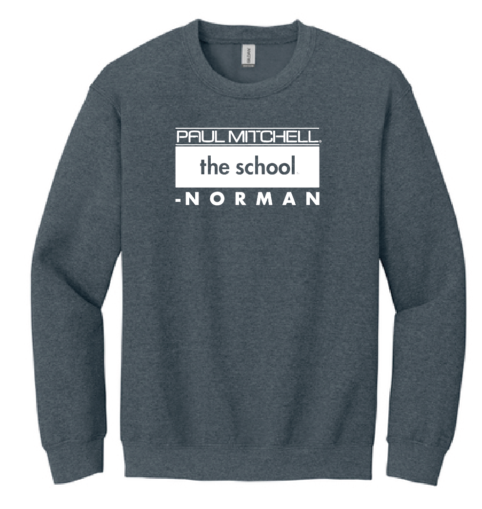 Paul Mitchell~Norman Crewneck Sweatshirt (dark heather)