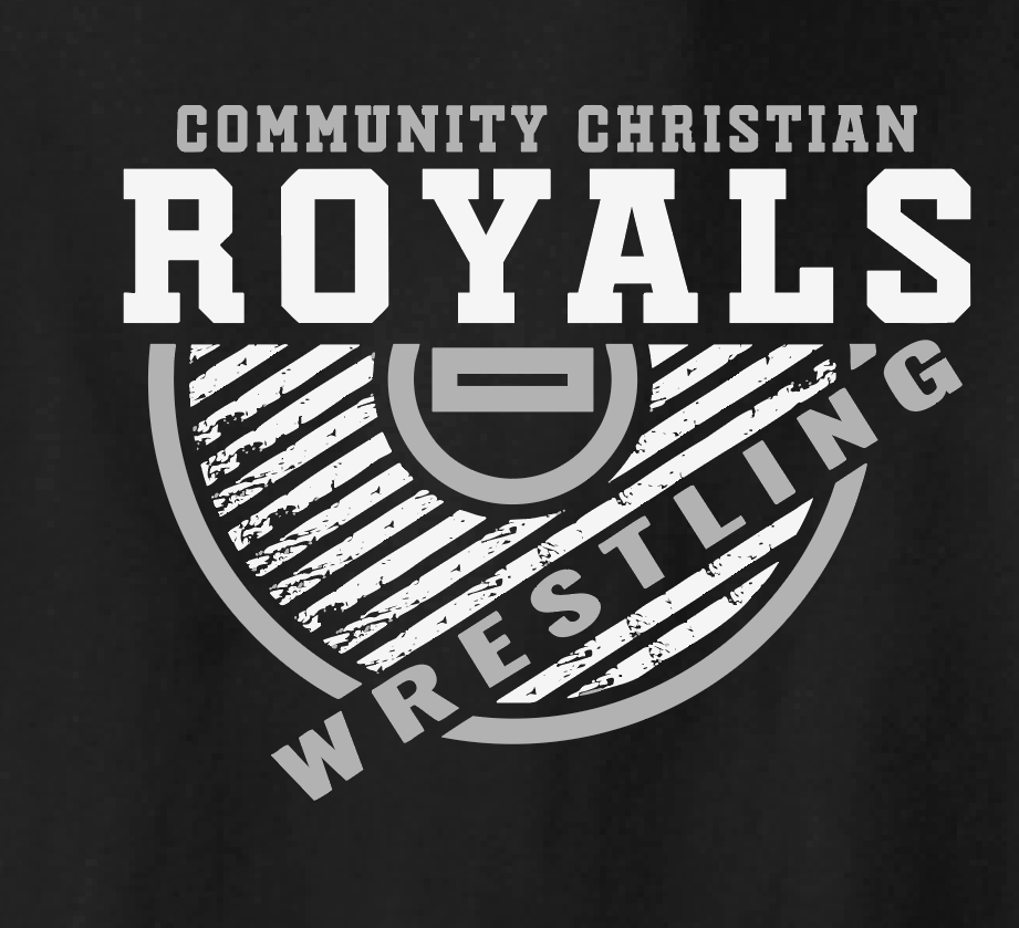 CCS Wrestling "Mat" Design S/S T-shirt (black)