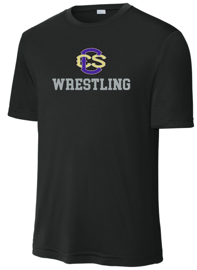 CCS Wrestling Athletes "CCS Wrestling" Moisture Wicking S/S T-shirt
