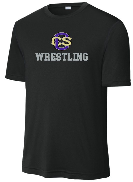 CCS Wrestling Athletes "CCS Wrestling" Moisture Wicking S/S T-shirt