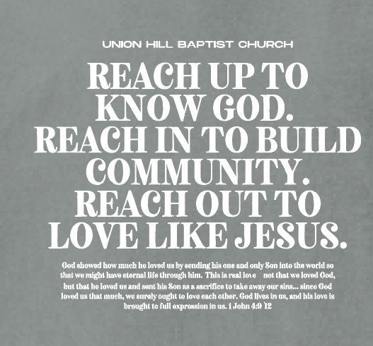 Union Hill "1 John 4" Design Comfort Colors S/S T-shirt (grey)