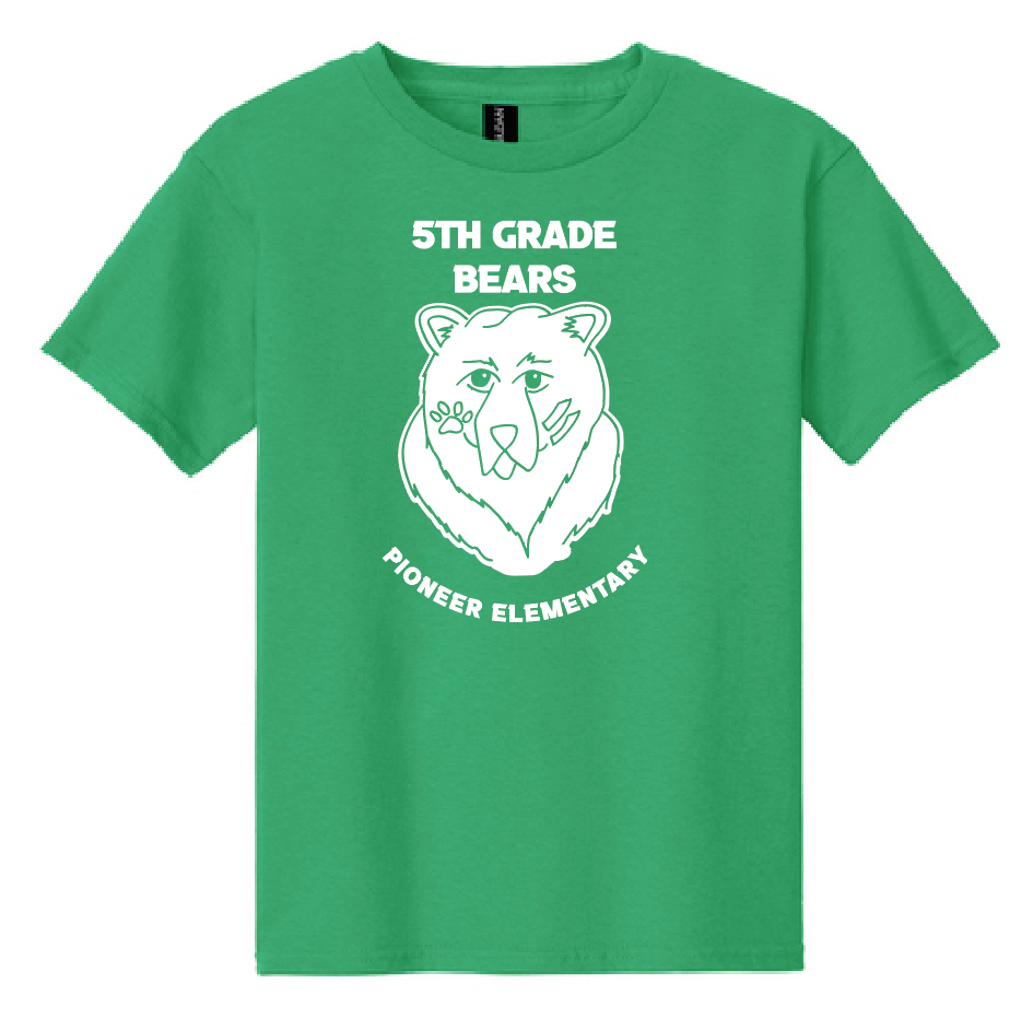 Pioneer 5th Grade S/ST-shirt (green)