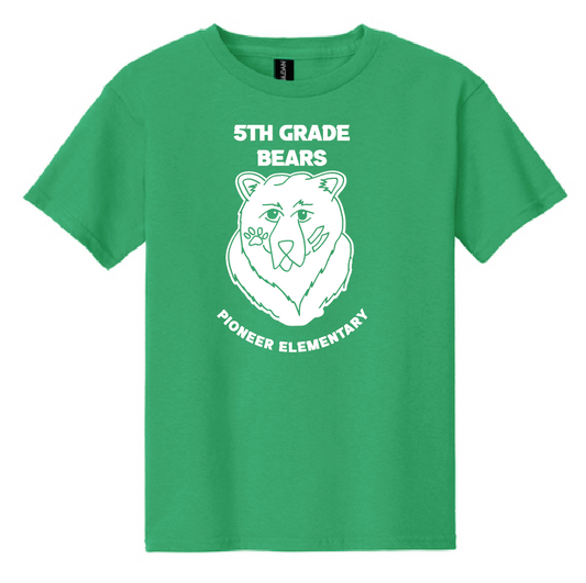 Pioneer 5th Grade S/ST-shirt (green)