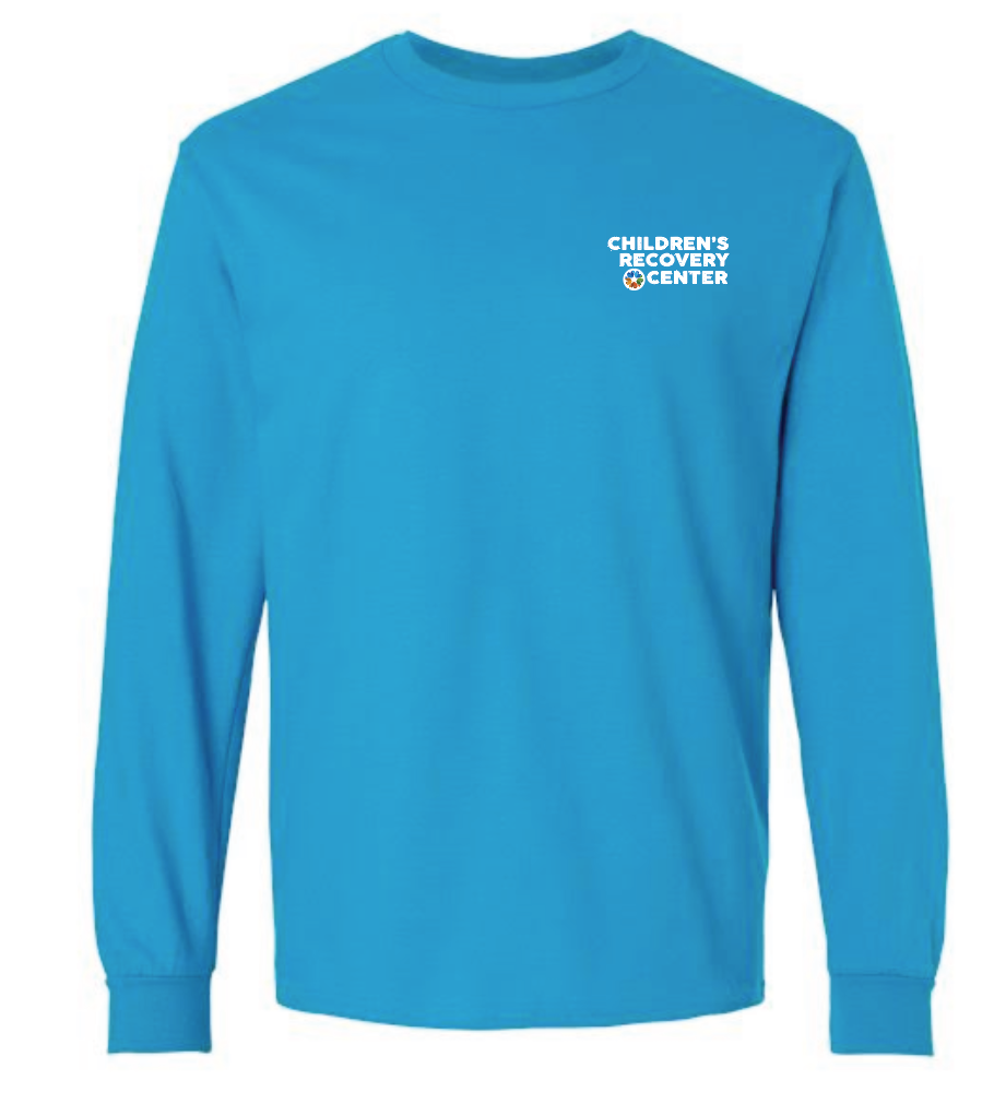 ODMH Children's Recovery Center "Left Chest Logo" L/S T-shirt (sapphire)