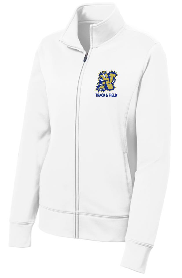 Noble Track & Field Moisture Wicking Fleece Full-Zip Jacket (women's)
