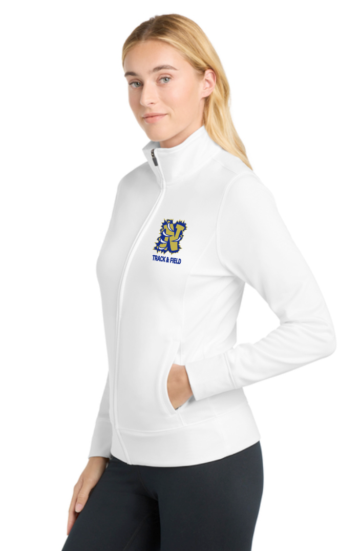 Noble Track & Field Moisture Wicking Fleece Full-Zip Jacket (women's)