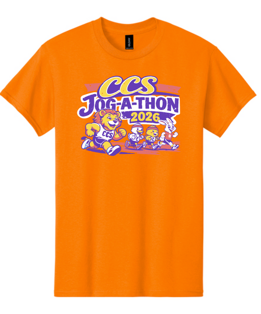 CCS PTSF Jog-a-thon "Lion" Design S/S T-shirt (orange)