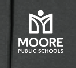 Moore Public Schools "Logo" District Women's Full Zip Sweatshirt (charcoal)
