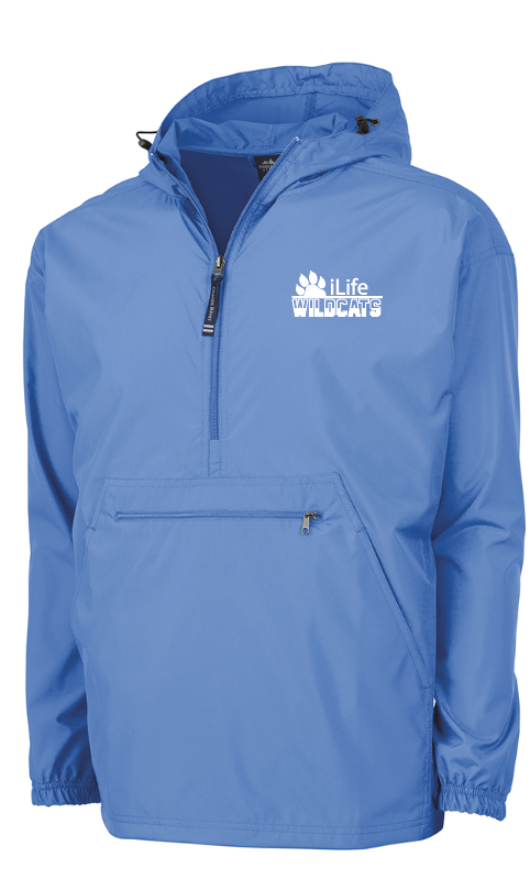 ILife "ILife Wildcats" Design Pack-N-Go Pullover (blue)