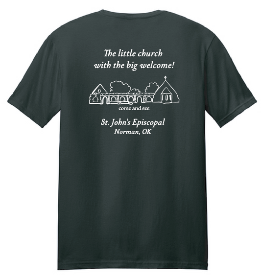 St. John's Episcopal S/S T-shirt (black)