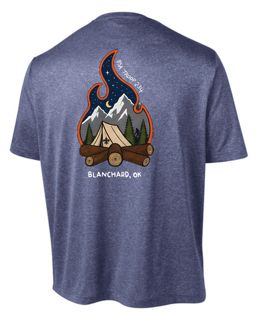 Boy Scout Troop 234 S/S Moisture Wicking T-shirt