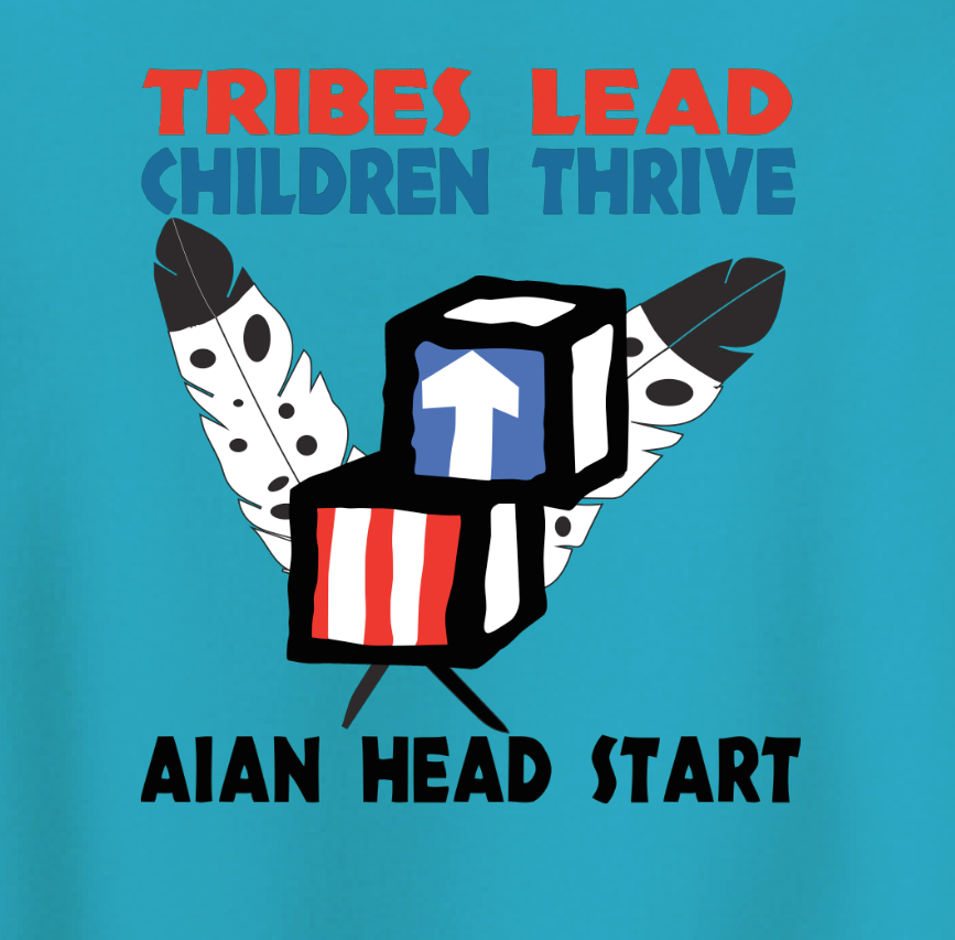 NIHSDA "Tribes Lead" Design S/S T-shirt (sapphire)