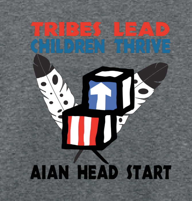 NIHSDA "Tribes Lead" Design S/S T-shirt (drk htr)