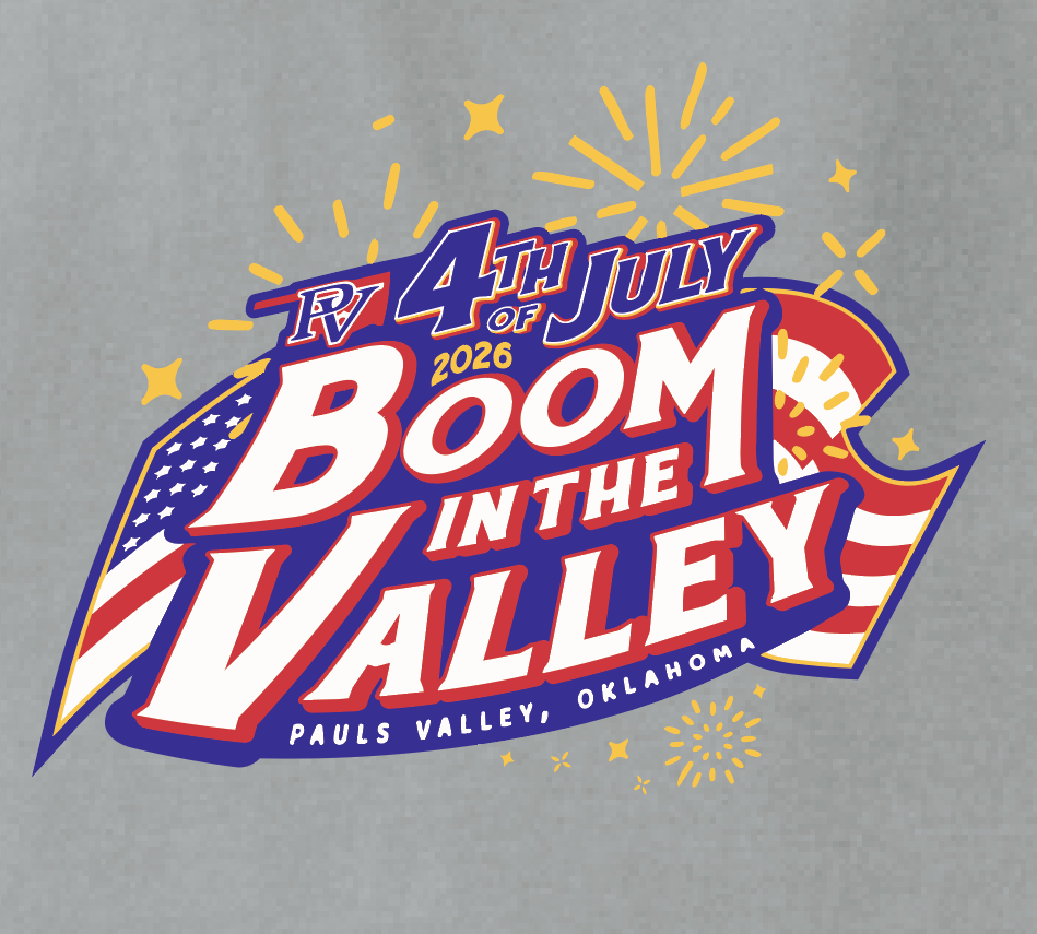 Pauls Valley "4th of July" Design Comfort Colors S/S T-shirt (granite)