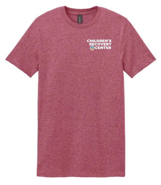 COCMHC "Children's Recovery Center" Design S/S T-shirt (htr cardinal)