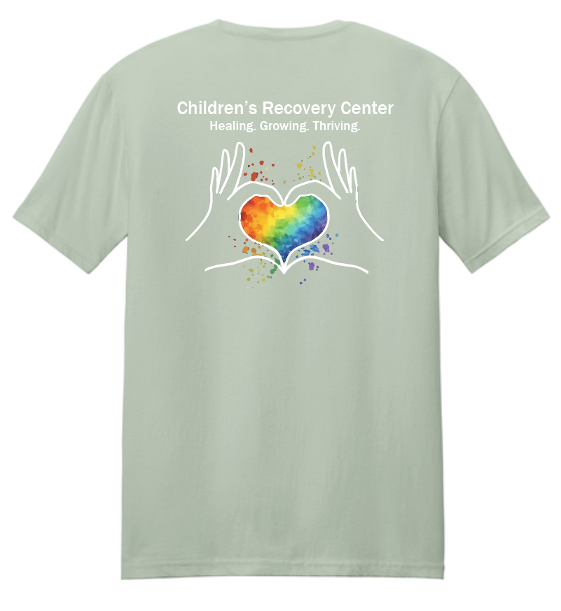 COCMHC "Children's Recovery Center" Design S/S T-shirt (sage)