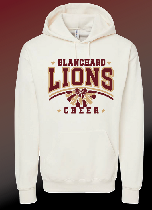Blanchard 3rd Grade Cheer Hooded Sweatshirt (no sponsors)