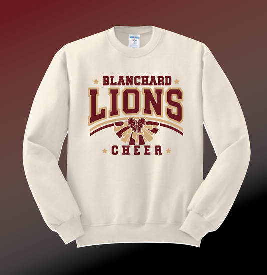 Blanchard 3rd Grade Cheer Crewneck Sweatshirt (no sponsors)