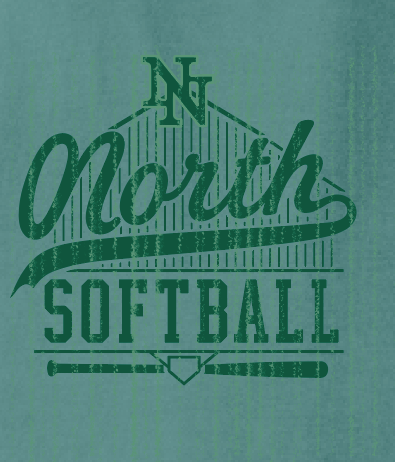Norman North Softball "Softball" S/S Comfort Colors T-shirt (emerald)